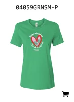 AGCO 04059GRNSM-P Женская футболка Fendt Thank a Farmer