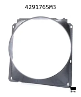 AGCO 4291765M3 Кожух радиатора, полный