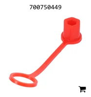 AGCO 700750449 Красная крышка
