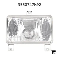 AGCO 3550747M92 Фара головного света с лампой 45/40 Вт (только для Великобритании и Ирландии)