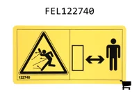 AGCO FEL122740 Декаль