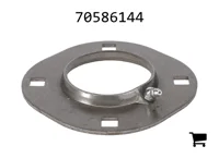 AGCO 70586144 Четырехболтовый квадратный самоустанавливающийся фланцевый подшипниковый узел