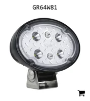 AGCO GR64W81 Светодиодный овальный рабочий фонарь Trilliant