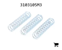 AGCO 3103105M3 Пружина фиксатора, соединительный палец, автоматическая сцепка