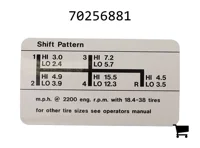 AGCO 70256881 Декаль