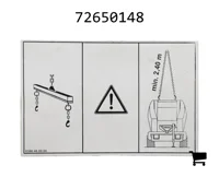 AGCO 72650148 Клейкая плёнка