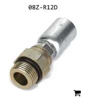 AGCO 08Z-R12D Штуцер прямой с уплотнительным кольцом