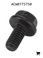 AGCO ACW0775750 Болт с шестигранной головкой и фланцем