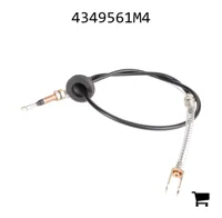 AGCO 4349561M4 Трос ручного тормоза