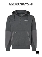AGCO AGC4978GYS-P Толстовка Fendt серая на молнии 1/4