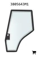 AGCO 3805643M1 Стекло двери левое