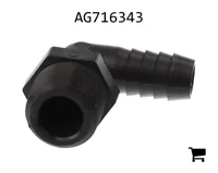 AGCO AG716343 Угловой фитинг