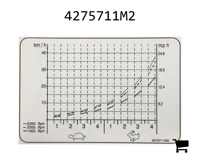 AGCO 4275711M2 Декаль