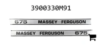 AGCO 3900330M91 Комплект наклеек