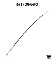 AGCO 3613290M92 Трос управления задним навесным оборудованием, боковая консоль