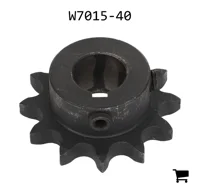 AGCO W7015-40 Звездочка привода цепи, 10 зубьев, #50