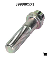 AGCO 3009805X1 Винт с 12-гранной головкой с фланцем