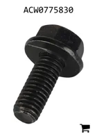 AGCO ACW0775830 Болт с шестигранной головкой и фланцем