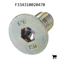 AGCO F334310020470 Винт с потайной головкой