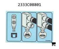 AGCO 2333C08801 Декаль