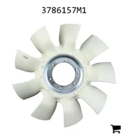 AGCO 3786157M1 Лопасть вентилятора, 9 лопастей