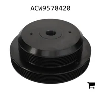 AGCO ACW9578420 Водяной насос со шкивом под поликлиновой ремень