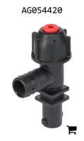 AGCO AG054420 Штуцер Pentair Hypro для одинарного шланга