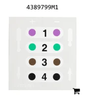 AGCO 4389799M1 Наклейка гидравлического управления