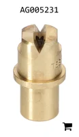 AGCO AG005231 Форсунка плоскоструйная стандартная, латунь, размер 30, 80⁰