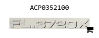 AGCO ACP0352100 Наклейка модели