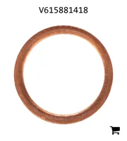 AGCO V615881418 Уплотнительная шайба масляного радиатора