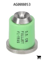 AGCO AG008053 Наконечник распылителя AGCO из нержавеющей стали с широким углом и полным конусом распыления
