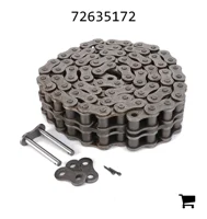 AGCO 72635172 Цепь роликовая двухрядная 16B (Европейский стандарт), 78 звеньев, шплинтованная