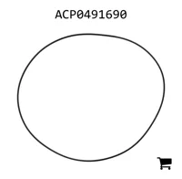 AGCO ACP0491690 Уплотнительное кольцо