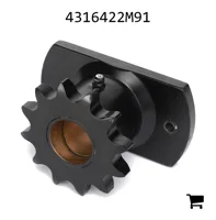 AGCO 4316422M91 Срезная пластина