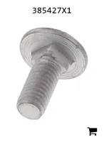 AGCO 385427X1 Болт каретный с круглой головкой и квадратным подголовком