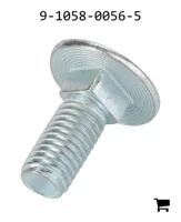 AGCO 9-1058-0056-5 Болт каретный с круглой головкой и квадратным подголовком