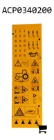 AGCO ACP0340200 Декаль
