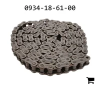 AGCO 0934-18-61-00 Роликовая цепь 16B (Европейский стандарт), 132 шага, шплинтованная