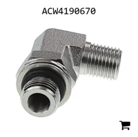 AGCO ACW4190670 Угловой фитинг