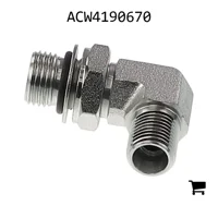 AGCO ACW4190670 Угловой фитинг