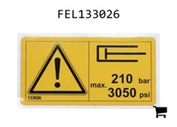 AGCO FEL133026 Декаль