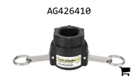 AGCO AG426410 Муфта полипропиленовая с кулачковым зажимом внутренняя 1 1/2" x внутренняя резьба 1 1/4"