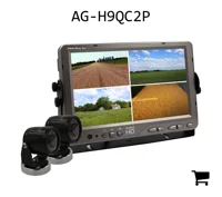 AGCO AG-H9QC2P Монитор AGCO AgCam AHD 9" с двумя камерами и удлинительными кабелями