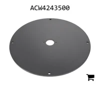 AGCO ACW4243500 Опорная плита поворотного шкворня