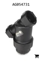 AGCO AG054731 Y-образный фильтр 2" x 2" с сетчатым полипропиленовым экраном 20 mesh