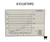 AGCO 4351876M1 Декаль