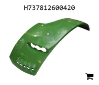 AGCO H737812600420 Крыло правое, цвет натуральный зеленый