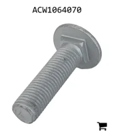 AGCO ACW1064070 Болт каретный с круглой головкой и квадратным подголовком