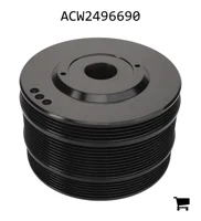 AGCO ACW2496690 Водяной насос со шкивом под поликлиновой ремень